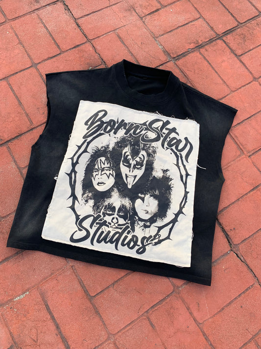 “Real Rockstars Are Bornstars” Sleeveless Tee